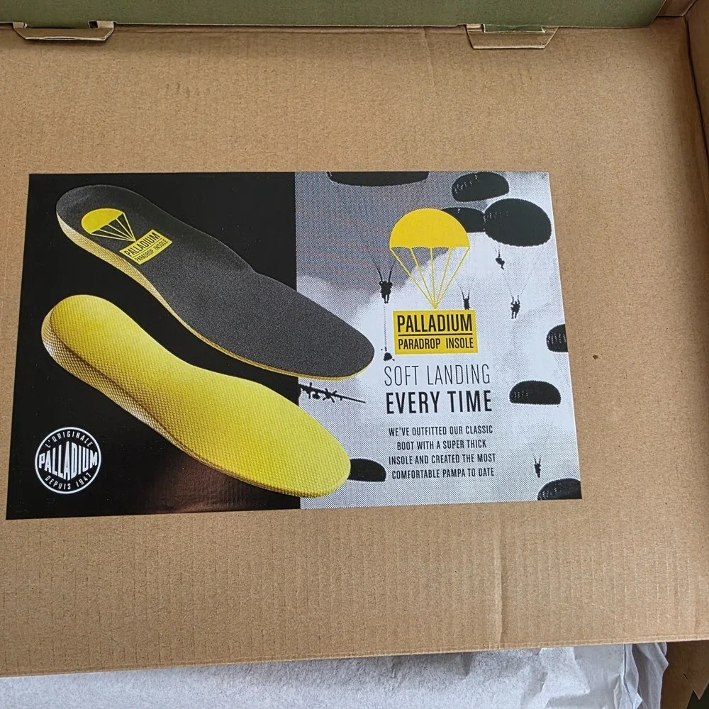 Palladium Pallabrousse Women's Sneakers Size 9.5 Cinnamon NIB  Canvas - Picture 7 of 9